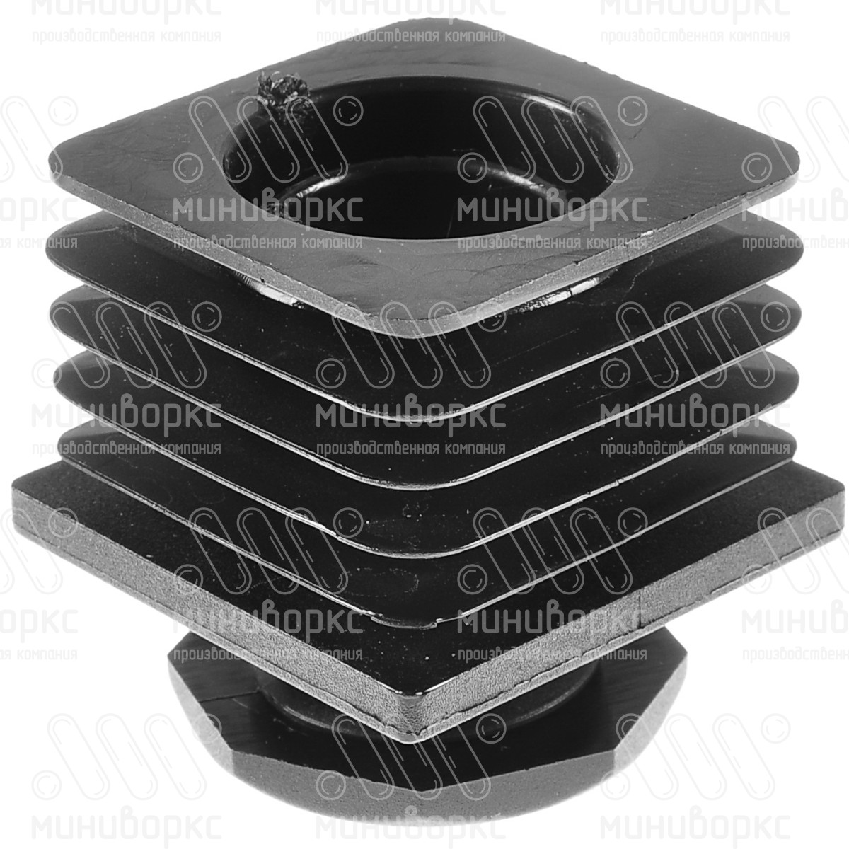 Регулируемые опоры для труб 45x45 – PRQ45x45x1,5-2 | картинка 1