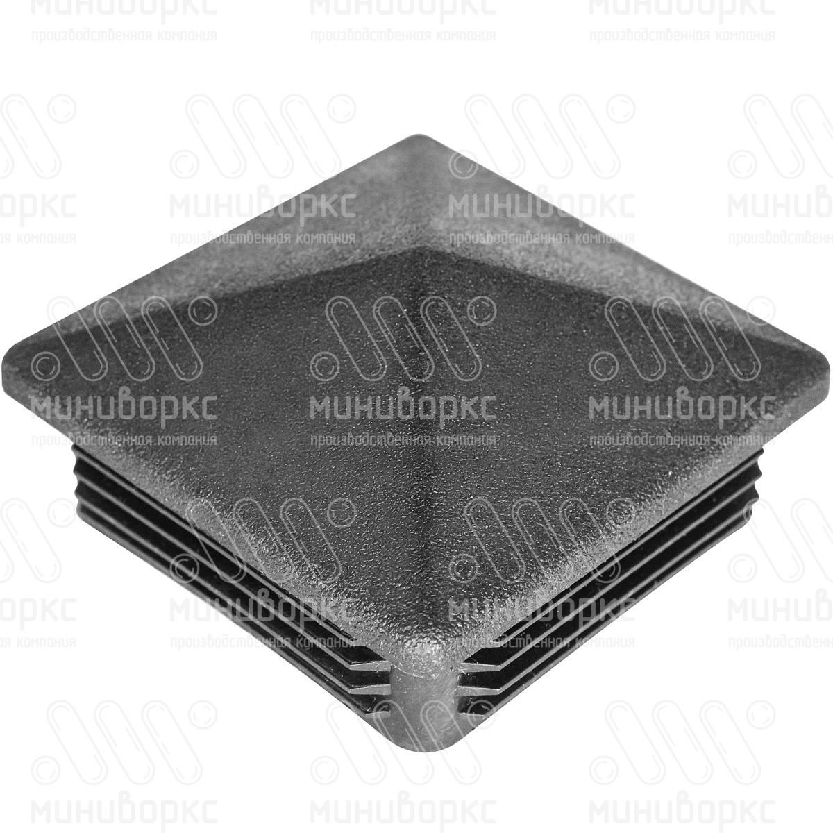 Заглушки квадратные для труб 100x100 – 100-100КЧВ | картинка 1