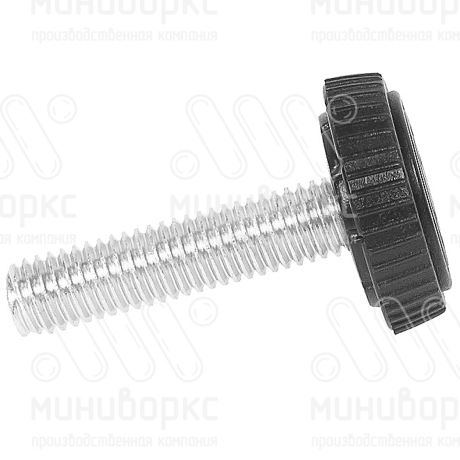 Опора резьбовая  m8x30 25 – 25М8-30ЧС | картинка 2