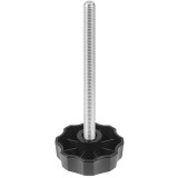 Фиксатор пластиковый с рукояткой m8x140 60 – Ф60М8-140БН