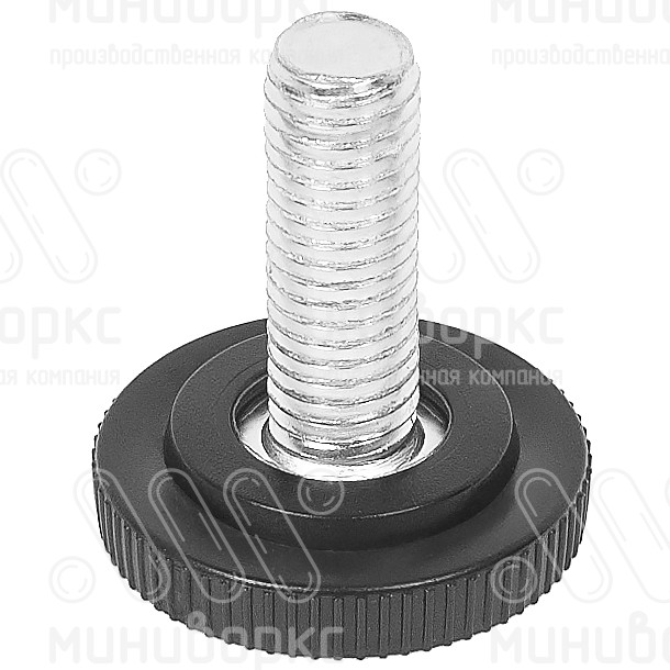 Опора резьбовая  m10x25 32 – 32М10-25ЧС | картинка 1