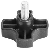 Фиксатор пластиковый с рукояткой m10x20 60 – Ф60М10-20БЕ