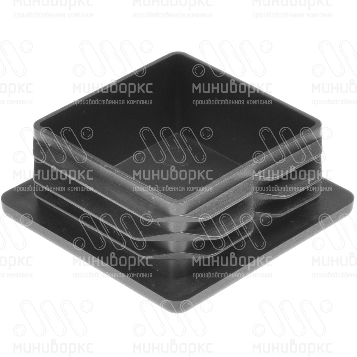 Заглушки квадратные для труб 60x60 – 60-60ПЧС | картинка 3