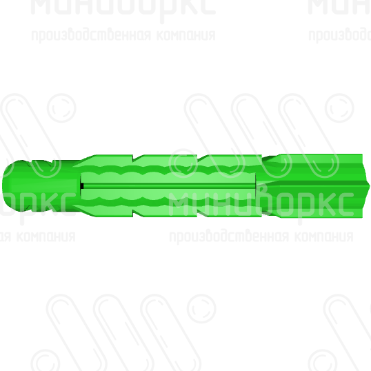 Пластиковые дюбеля – ДП8-70ЗН | картинка 1